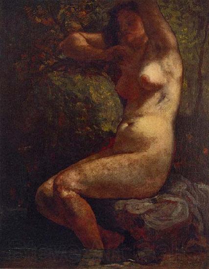 Gustave Courbet Baigneuse